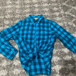 Blue Buffalo Plaid Button Down